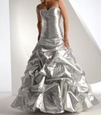 ABSOLONE origin�ln� luxusn� plesov� �aty st��brn� 